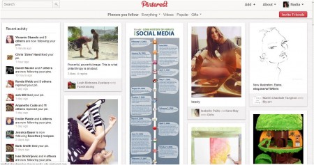 Spécialisation des réseaux : Pinterest monte en flèche et Lady Gaga crée son propre réseau…